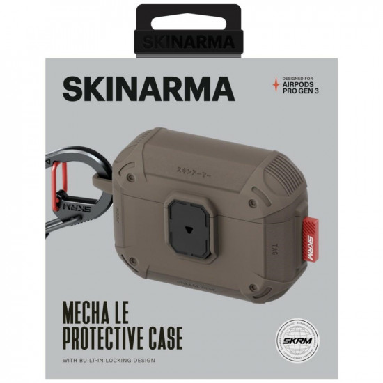 Case Skinarma Mecha LE for AirPods Pro 3 Birch