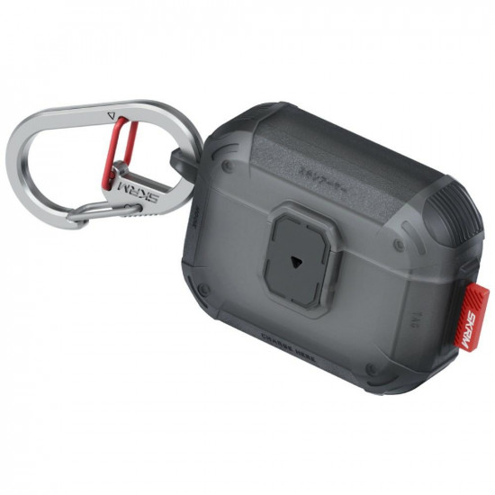 Case Skinarma Mecha LE for AirPods Pro 3 smoke