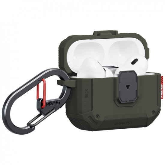 Case Skinarma Mecha LE for AirPods Pro 3 forest