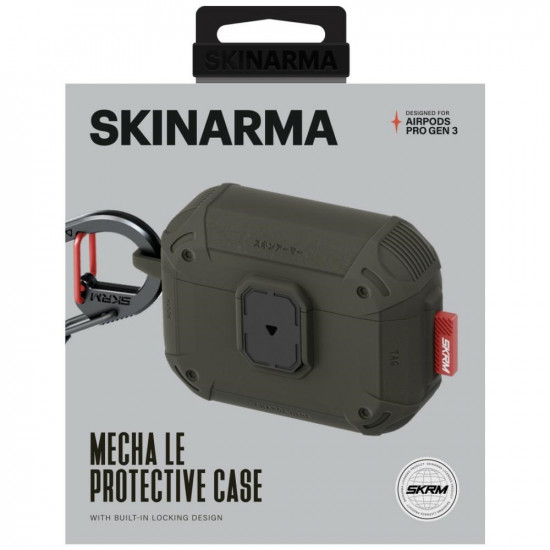 Case Skinarma Mecha LE for AirPods Pro 3 forest