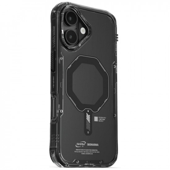 Skinarma Saido Case for iPhone 17 Magnetic Charging Black