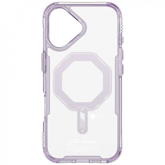 Skinarma Saido case for iPhone 17 Magnetic Charging lilac
