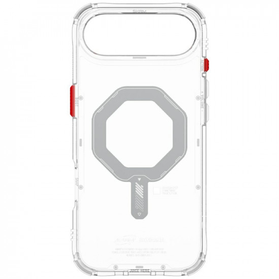 Skinarma Saido Case for iPhone Air Magnetic Charging Transparent