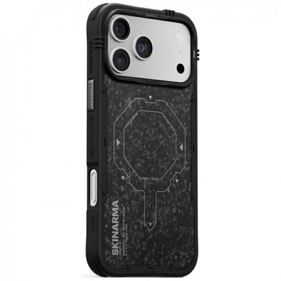 Case Skinarma Vektor MagSafe for iPhone 17 Pro Max onyx
