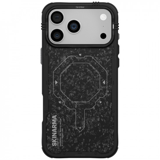Case Skinarma Vektor MagSafe for iPhone 17 Pro Max onyx