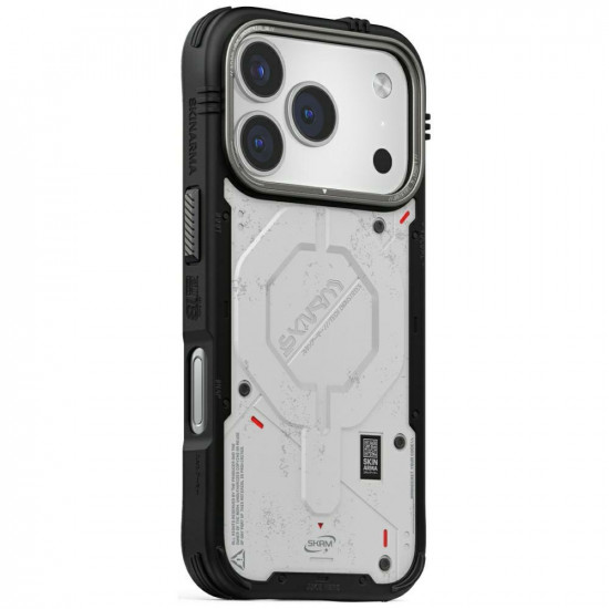 Case Skinarma Vigor MagSafe for iPhone 17 Pro light gray