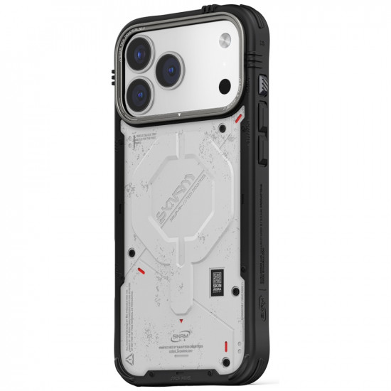 Case Skinarma Vigor MagSafe for iPhone 17 Pro Max light gray