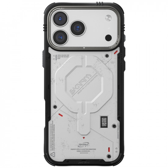 Case Skinarma Vigor MagSafe for iPhone 17 Pro Max light gray