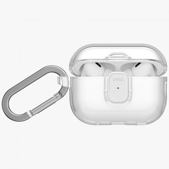Case UNIQ Glase Pro for AirPods Pro 3 Lock Case transparent