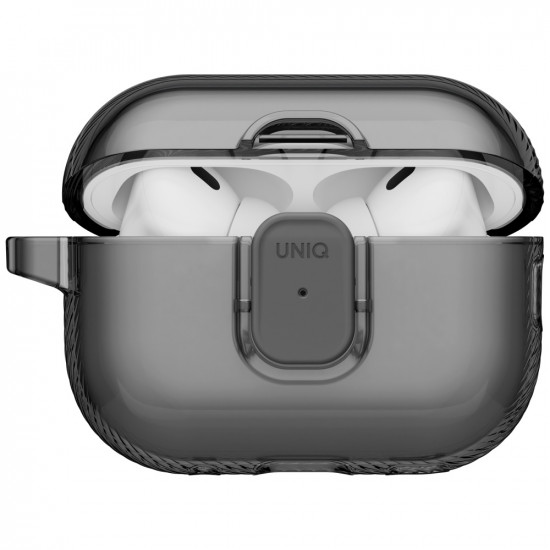 Case UNIQ Glase Pro for AirPods Pro 3 Lock Case smoke