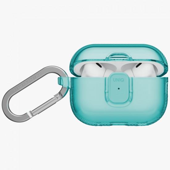 Case UNIQ Glase Pro for AirPods Pro 3 Lock Case turquoise