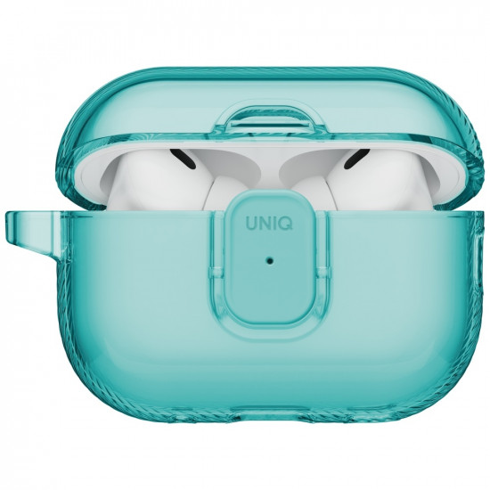 Case UNIQ Glase Pro for AirPods Pro 3 Lock Case turquoise