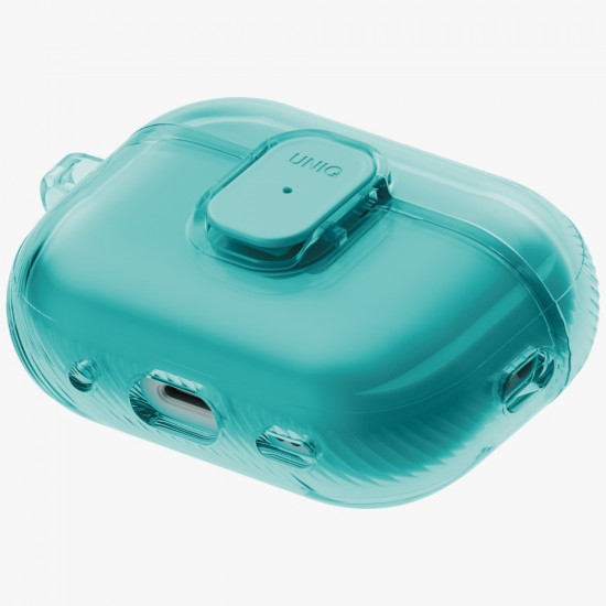 Case UNIQ Glase Pro for AirPods Pro 3 Lock Case turquoise