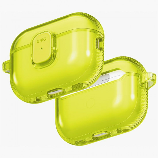 Case UNIQ Glase Pro for AirPods Pro 3 Lock Case yellow