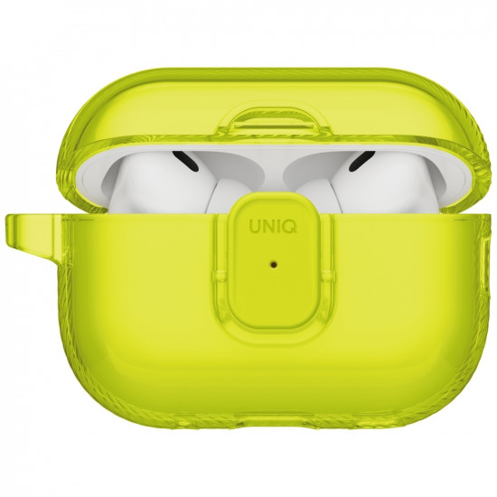 Case UNIQ Glase Pro for AirPods Pro 3 Lock Case yellow