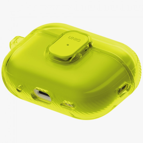 Case UNIQ Glase Pro for AirPods Pro 3 Lock Case yellow