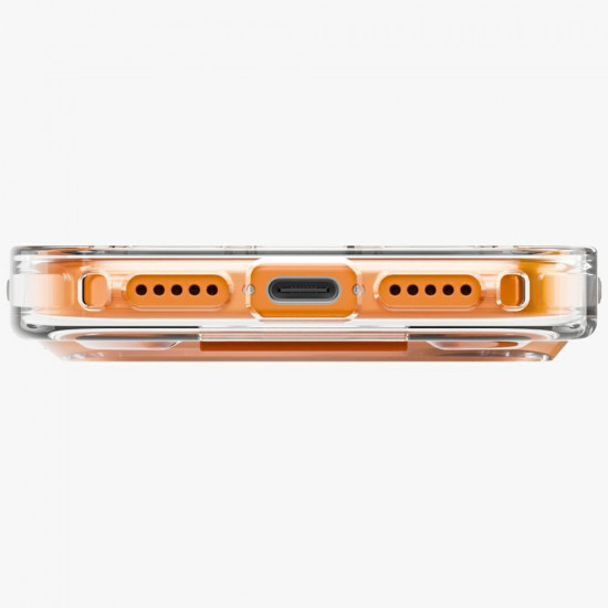 UNIQ Heldro Air Case for iPhone 17 Pro Magclick Charging Orange