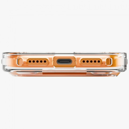 UNIQ Heldro Air Case for iPhone 17 Pro Max Magclick Charging Orange UNIQ Heldro Air Case for iPhone 17 Pro Max Magclick Charging Orange