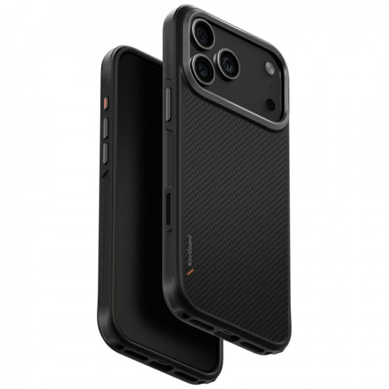 UNIQ Keva Case for iPhone 17 Pro Max Magclick Charging Black