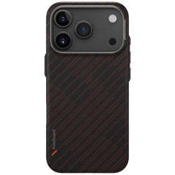 Case UNIQ Keva EDGE for iPhone 17 Pro Magclick Charging orange