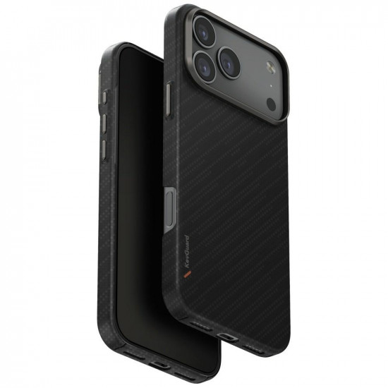 Case UNIQ Keva EDGE for iPhone 17 Pro Max Magclick Charging black Case UNIQ Keva EDGE for iPhone 17 Pro Max Magclick Charging black