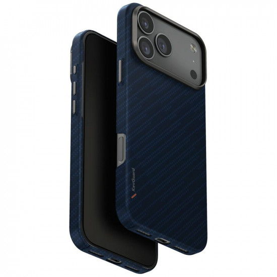 Case UNIQ Keva EDGE for iPhone 17 Pro Max Magclick Charging blue Case UNIQ Keva EDGE for iPhone 17 Pro Max Magclick Charging blue