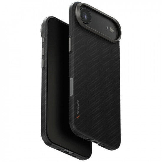 Case UNIQ Keva EDGE for iPhone Air Magclick Charging black Case UNIQ Keva EDGE for iPhone Air Magclick Charging black