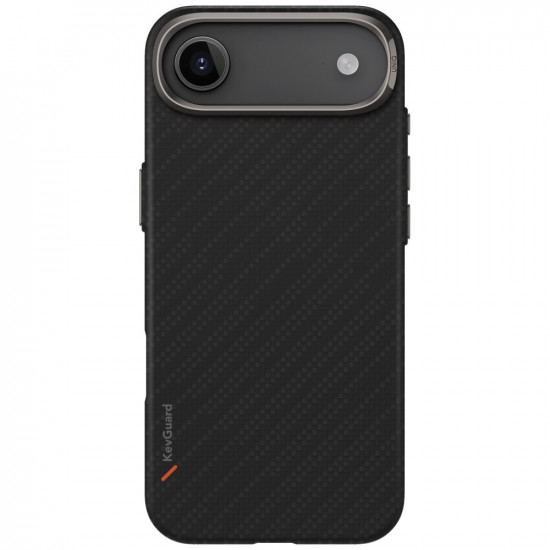 Case UNIQ Keva EDGE for iPhone Air Magclick Charging black Case UNIQ Keva EDGE for iPhone Air Magclick Charging black