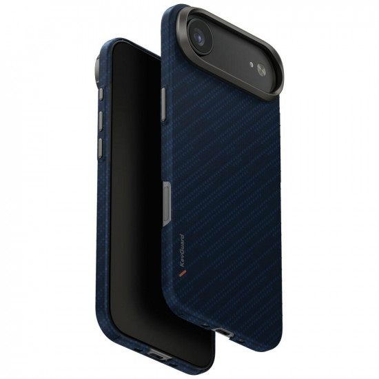 Case UNIQ Keva EDGE for iPhone 17 Air Magclick Charging blue