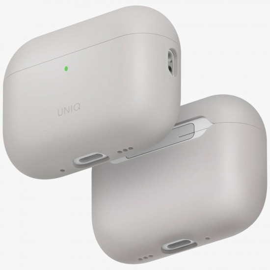 Case UNIQ Lino for AirPods Pro 3 gen Silicone beige