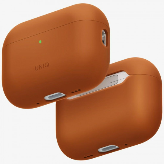 Case UNIQ Lino for AirPods Pro 3 gen Silicone orange