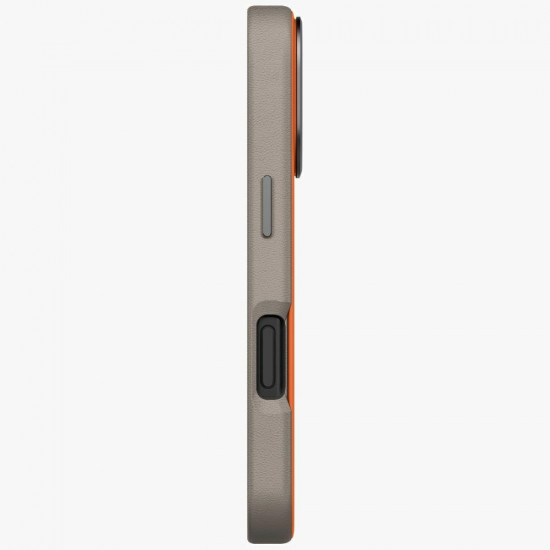 UNIQ Lyden DS Case for iPhone 17 Pro Magclick Charging Orange/Gray