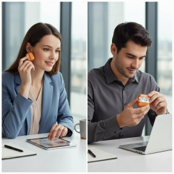 Case UNIQ Veren for AirPods Pro 3 orange