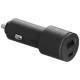Car charger Motorola TurboPower 45W Dual USB-A/USB-C with cable USB-C 1m black