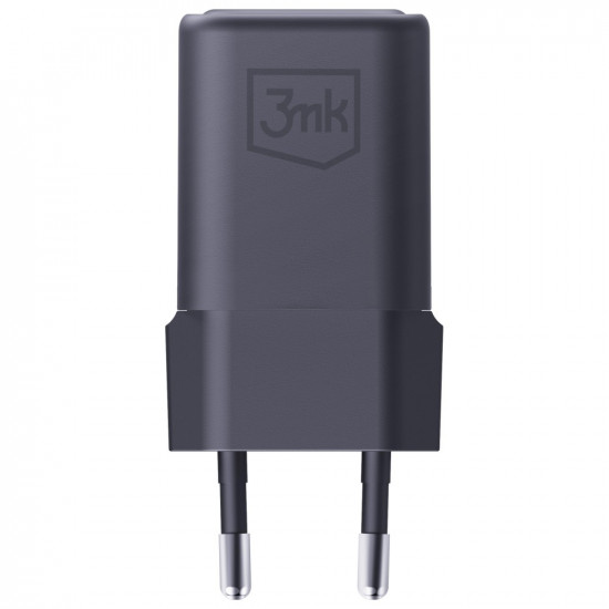 3MK Hyper Charger PD 33W GaN QC4+ PPS AFC FCP SCP USB-A + USB-C Black 3MK Hyper Charger PD 33W GaN QC4+ PPS AFC FCP SCP USB-A + USB-C Black