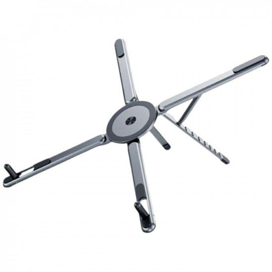 Laptop/tablet/smartphone stand 4smarts compatible with MagSafe cosmic gray