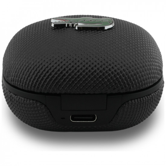 Earphones TWS Lacoste Iconic Petit Pique Bluetooth black