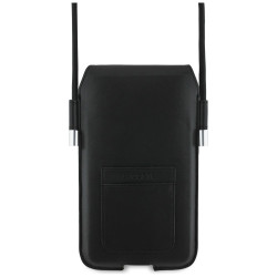 Bag Lacoste Universal Sleeve Crossbody PVC Mono XL black