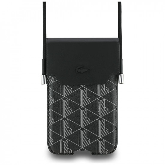 Bag Lacoste Universal Sleeve Crossbody The Blend XL black Bag Lacoste Universal Sleeve Crossbody The Blend XL black