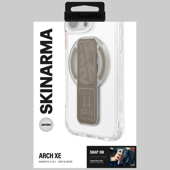 Magnetic handle Skinarma Arch XE Phaze Smart Grip-Stand champagne