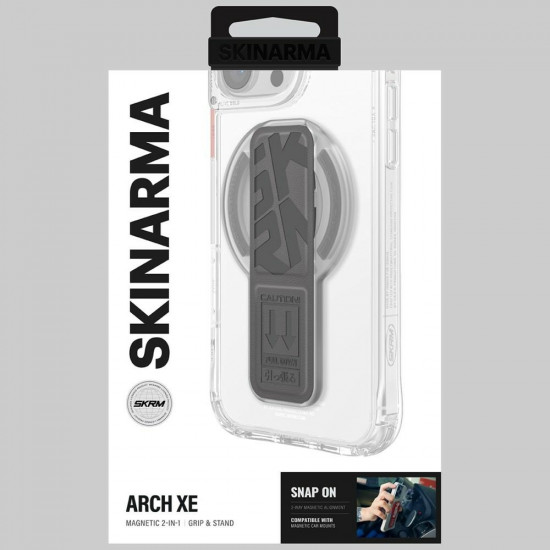 Magnetic handle Skinarma Arch XE Phaze Smart Grip-Stand Titanium