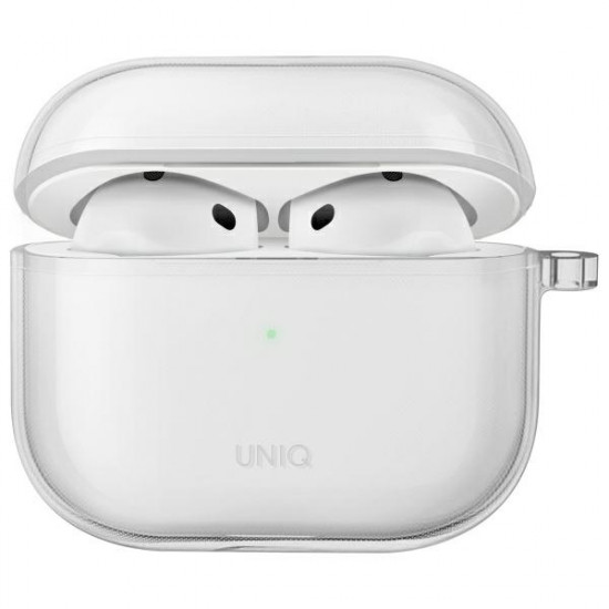 UNIQ case Glase AirPods 4 glossy clear