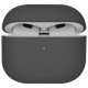 UNIQ case Lino AirPods 4 Silicone ash gray