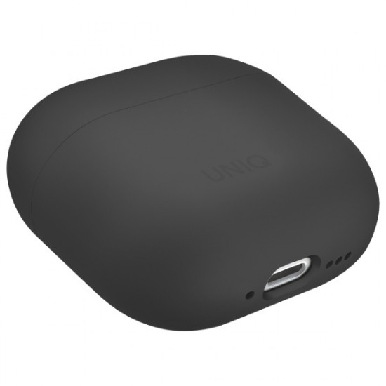 UNIQ case Lino AirPods 4 Silicone ash gray