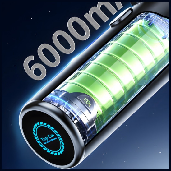 Multifunctional Blower MajesticLine 6 nozzles 16000Pa 6000mAh USB-C blue