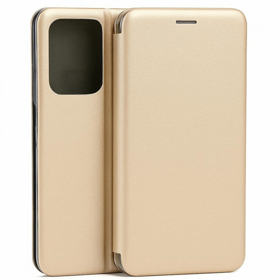 Beline Book Magnetic Case for Samsung Galaxy A17 5G Gold