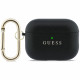 Case Guess Grained Classic Logo Hook for AirPods Pro 3 black