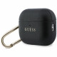 Case Guess Grained Classic Logo Hook for AirPods Pro 3 black