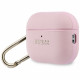 Case Guess Grained Classic Logo Hook for AirPods Pro 3 pink