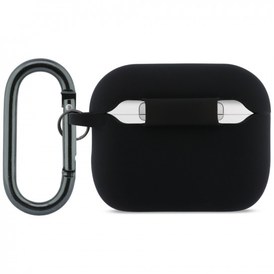 Case Lacoste Silicone Croc Logo AirPods Pro 3 black